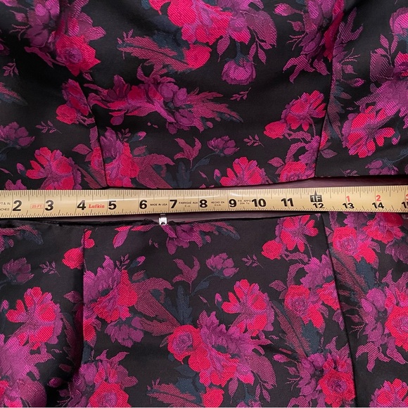 Medium Lulus garden delights black floral jacquard mini set - Picture 10 of 13